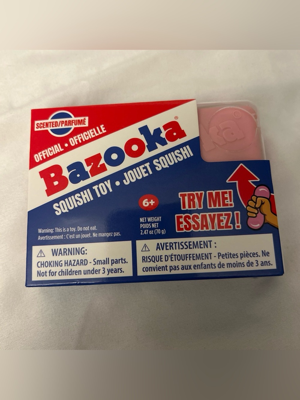Pink Squish Toy - Scented Kids Squishy